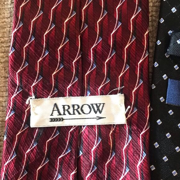 Lot of 7 men ties 100% silk - Picture 2 of 8